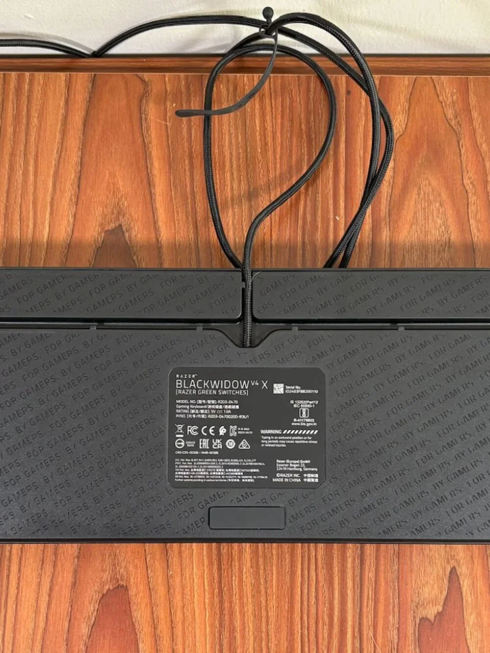 Razor Blackwidow V4 X Keyboard